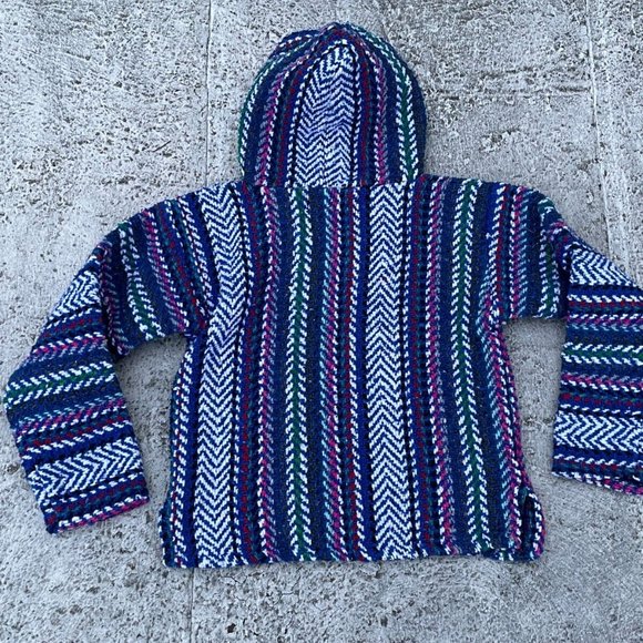 BAJA JOE Kids Jacket Hoodie Warm Winter Mexican Sweatshirt Size S kid - Picture 2 of 6
